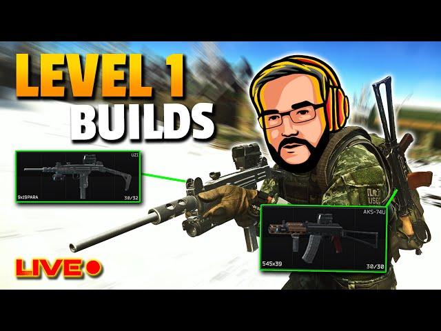 Die besten BUILDS mit Level 1! - Tarkov LIVE