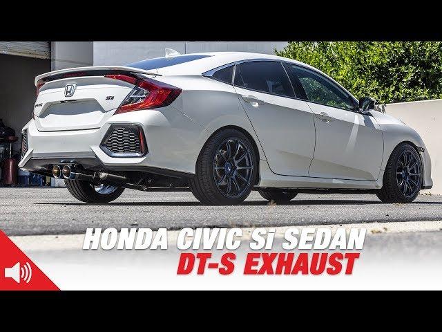 17+ Honda Civic Si Sedan with ARK Performance DT-S Exhaust