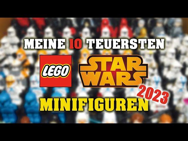 WAS? So teuer?! Meine 10 teuersten Lego Star Wars Minifiguren (2023) | Klemmba [Deutsch]