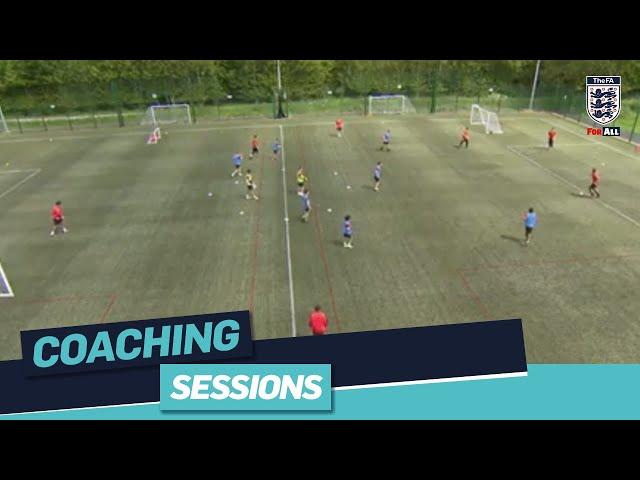 Defending The Circle | FA Learning Coaching Session From Peter Augustine