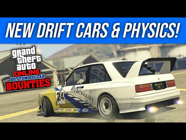GTA 5: NEW Drift Cars & Drift Tuning Changes EXPLAINED! (Bottom Dollar Bounties DLC)