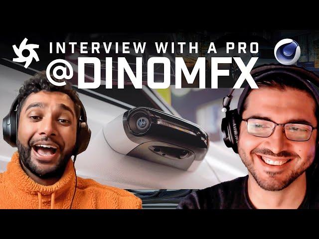 Interview with a Pro -  @dinomuhic - (Car Rendering, 3D Design Process) [EP1]