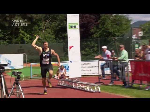 Javelin - Andreas Hofmann 92.06 meters (92,06) at Speerwurf Meeting in Offenburg