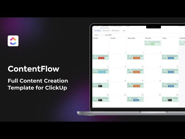 ContentFlow System | 1 month's worth of content in just a few hours