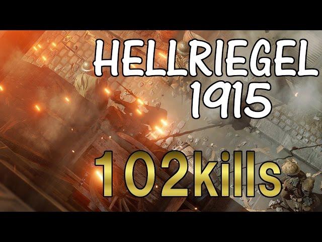 Battlefield 1 102 Kills Hellriegel on Amiens (Conquest)