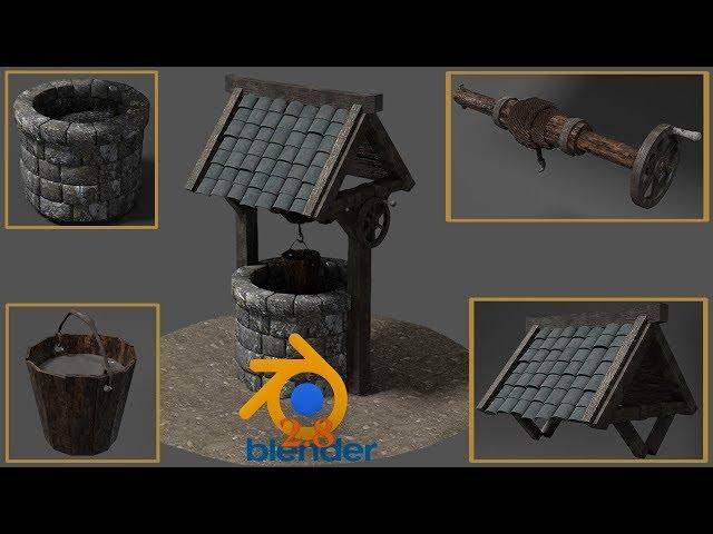 Blender 2 8 Creating your First 3D Game Model Full Course