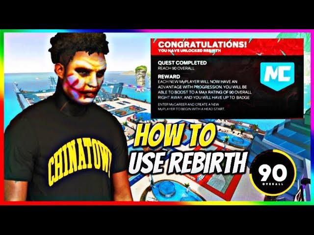 How To Use REBIRTH In NBA 2K23 For Current & Next Gen!