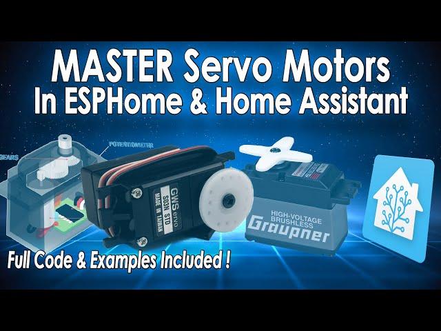 Understanding Servo Motors: A Guide to ESPHome, ESP32, and Home Assistant