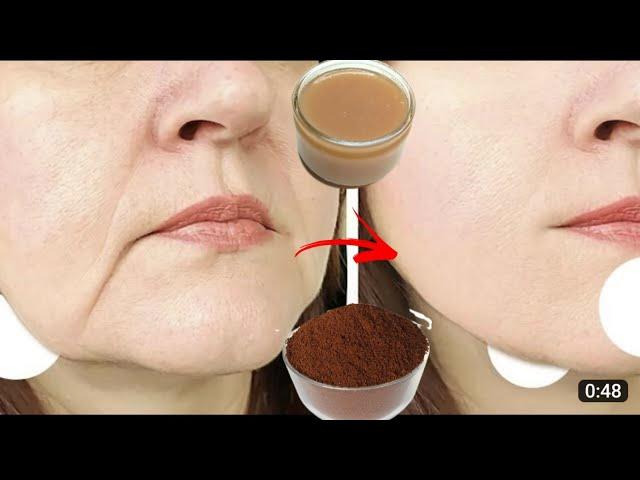 Coffee is a million times more powerful than Botox / Collagen to remove wrinkles and fine lines.