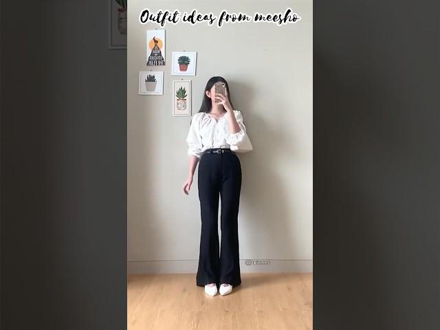 Outfit ideas from meesho #meeshohaul #meesho #outfitideas #koreanfashion #pinterest #meeshofinds