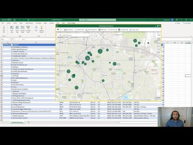 Leverage the Power of ArcGIS in Microsoft Excel