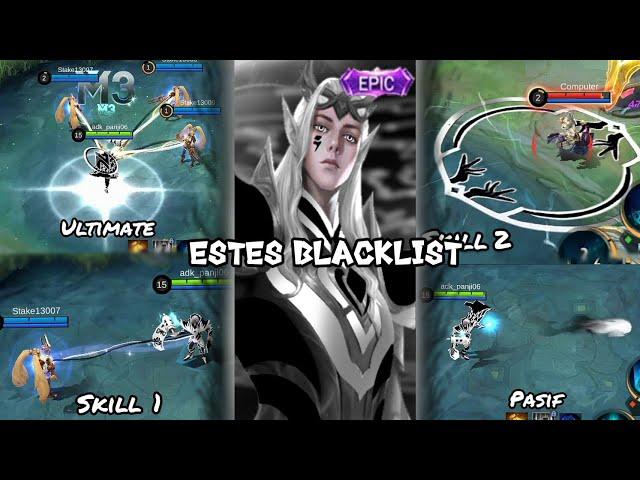 Estes Blacklist M3 - Mobile Lagends