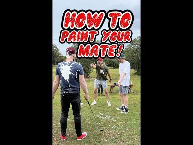 How To Paint Your Mate!