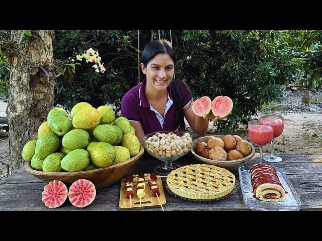 Temporada de Goiabas Gigantes, um festival de receitas para aproveitar