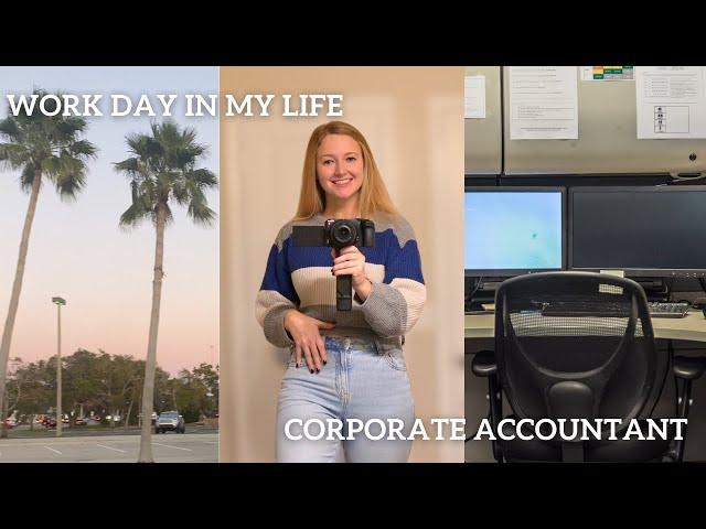 WORK DAY in my life as an ACCOUNTANT