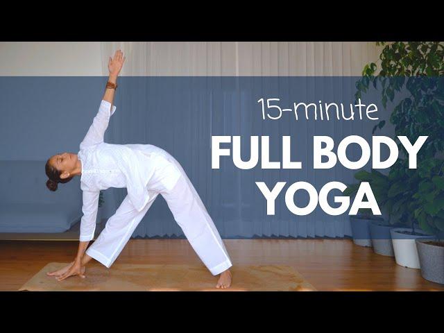 15-Minute Morning Yoga Full Body Stretch | रोज़ सुबह के लिए 15 मिनट का योग @satvicyoga