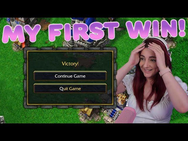 Annie gets her FIRST PvP win! | Warcraft III: Reforged