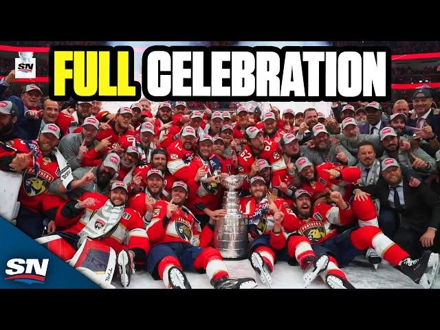 Full Florida Panthers 2024 Stanley Cup Championship Celebration