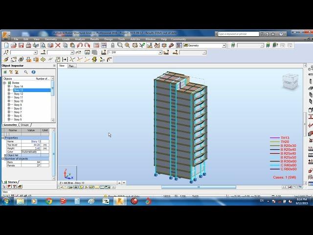 autodesk robot structural analysis professional 2016 part 13