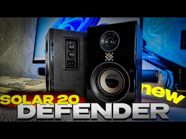 Defender Solar 20 - ЛУЧШИЕ ИГРОВЫЕ КОЛОНКИ ДЛЯ КОМПЬЮТЕРА!