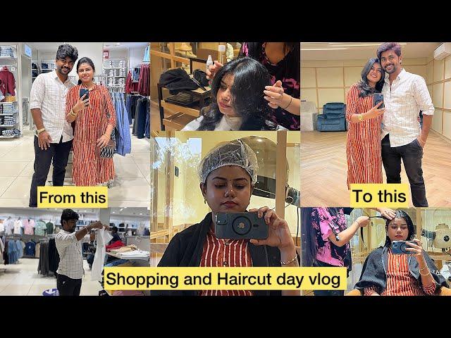 Extreme hair transformation | shopping and haircut vlog | Foreign trip prep | new look