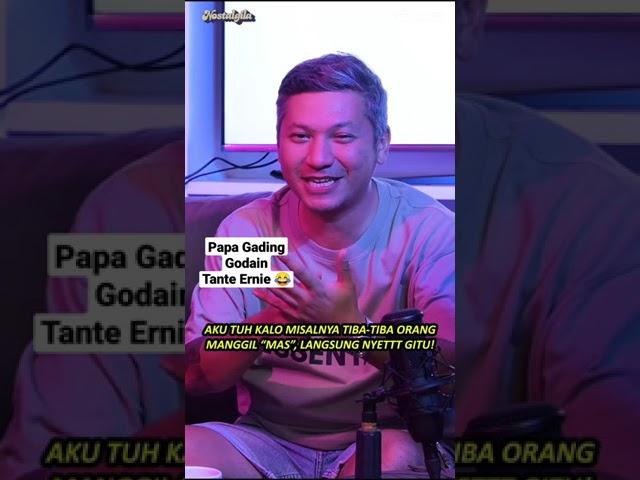 PAPA GADING GODAIN TANTE ERNIE | APA PEDE KATE!? SALING TANYA UMUR