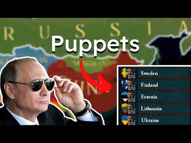 Russia Puppets Europe To Prevent WW3 - Modern EU4