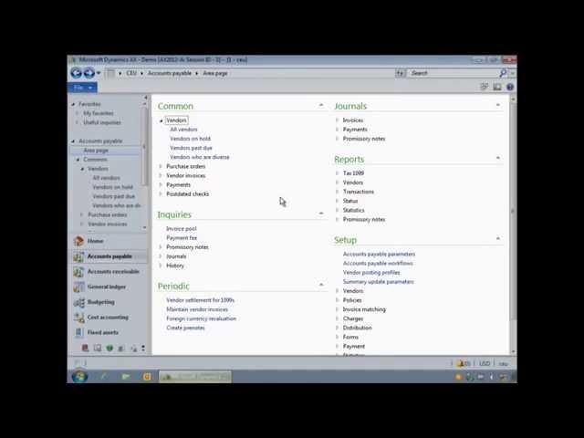 Microsoft Dynamics AX - Getting Started With Dynamics AX Tutorial