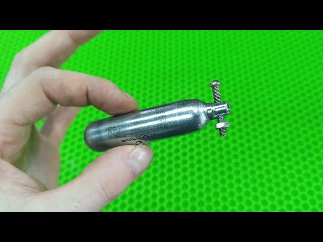 The secret function of CO2 cartridges for airguns!!! 3 DIY idea.