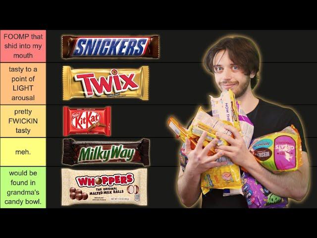 I ranked EVERY candy and regret it.