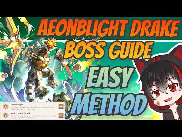 Aeonblight Drake Location & Guide [EASY METHOD] - Genshin Impact Version 3.1