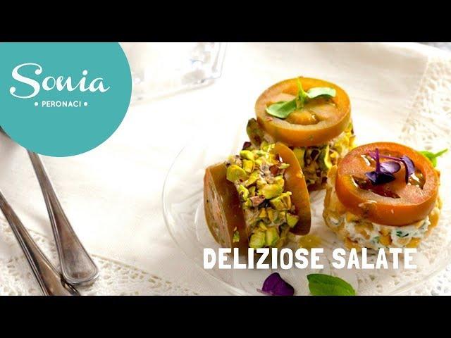 Deliziose salate, antipasto  sfizioso e velocissimo con pomodoro