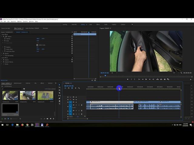 How to do a Freeze Frame in Premiere Pro 2018 (Frame Hold Segment, Pause playback)