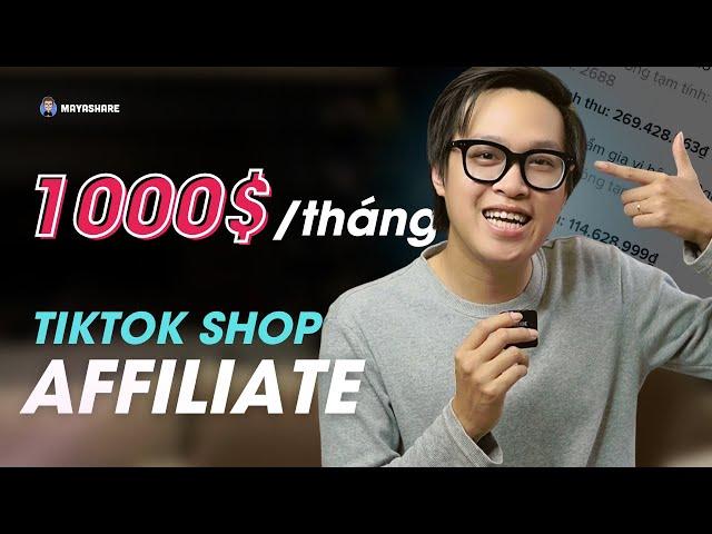 Hướng dẫn làm affiliate (tiếp thị liên kết) trên TikTok Shop || Chi tiết từng bước cho người mới.