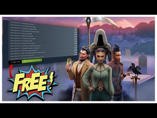 Sims 4 : How to Unlock All DLC's , Expansions & More | Full Course ( Steam & EA ) [2024 Update]