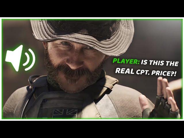 Captain Price Plays Modern Warfare! "R u the real Cpt.Price?" | Next Level Voice Trolling