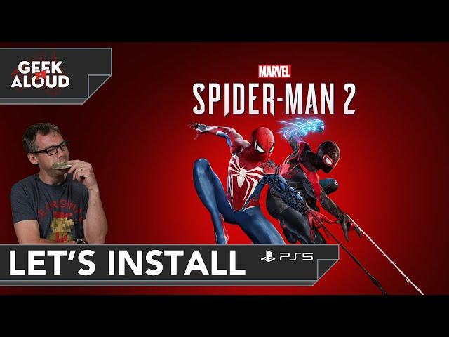 Let's Install - #marvel Spider-Man 2 [PlayStation 5 Pro] #gaming