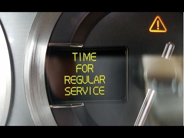 Resetting the Time for Regular Service Indicator in an Aston Martin DB9