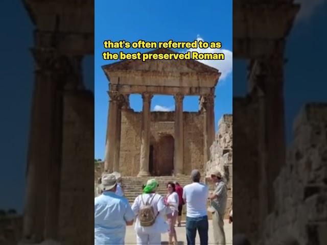 Tunisia's unique UNESCO Heritage, Dougga