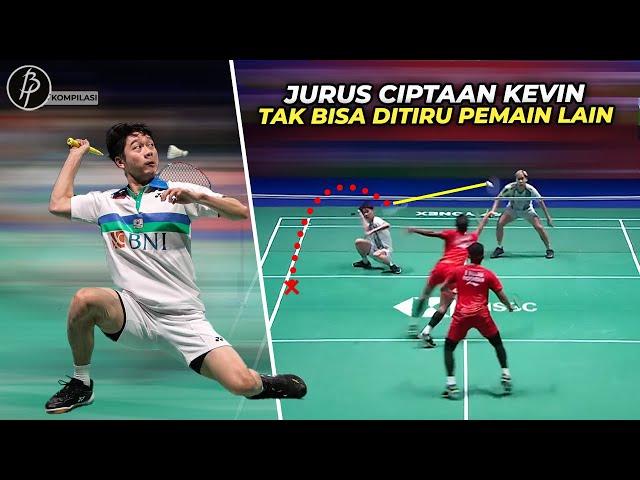 Tengilin Lawan Lewat Gaya Unik..!! Skill Defense Ala Kevin Sanjaya yg Tak Mampu Ditiru Pemain Lain