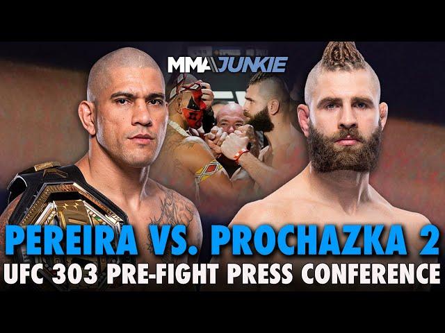 UFC 303: Pereira vs. Prochazka 2 Press Conference | Thur. 6 pm ET/3 pm PT