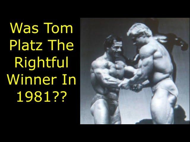 Is Tom Platz The Uncrowned 1981 Mr Olympia Champion