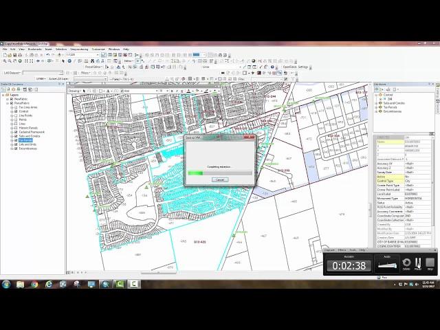 ArcGIS Parcel Fabric Editing #11- Export and Append Parcels