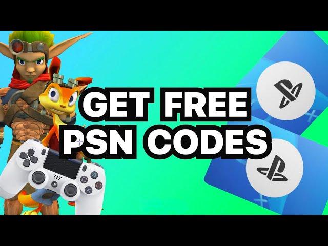 Free PSN codes == PSN gift codes==How to get free PSN Codes==Free PSN gift card