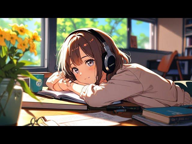 Chill Lofi Music ~ Spring Vibes - Sounds to relax, study And Sleep Lofi mix to Work, Stress Relief