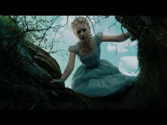 Alice In Wonderland   Clip Alice Falls Into a Rabbit Hole 2010   HD