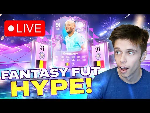 EA FC 24 LIVE 6PM CONTENT! LIVE FANTASY FUT PACK OPENING! LIVE FANTASY FUT PROMO!