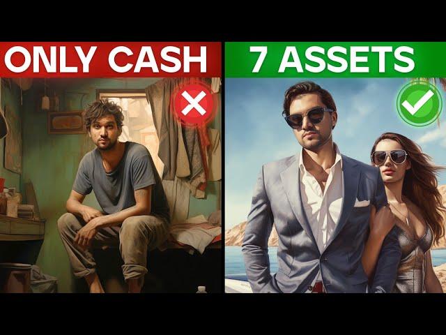 7 Assets That Are Better Than Cash! "Don't Keep Your Cash In The Bank" rich dad poor dad