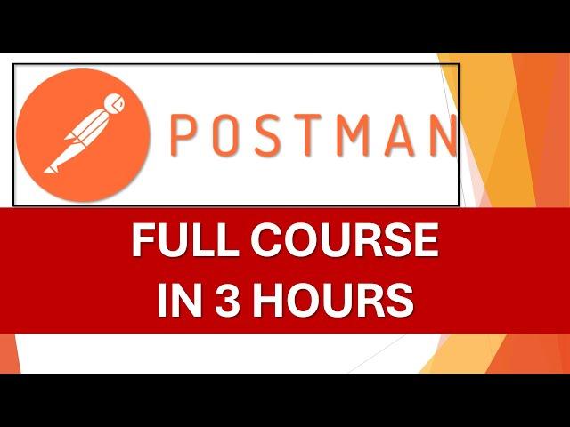 Postman API Automation Full Course | Learn Postman in 3 Hours