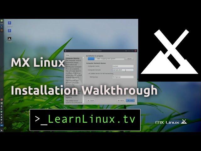 MX Linux 19 Installation Walkthrough